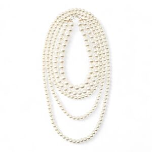 ZARA Multi-Strand Faux Pearl Necklace